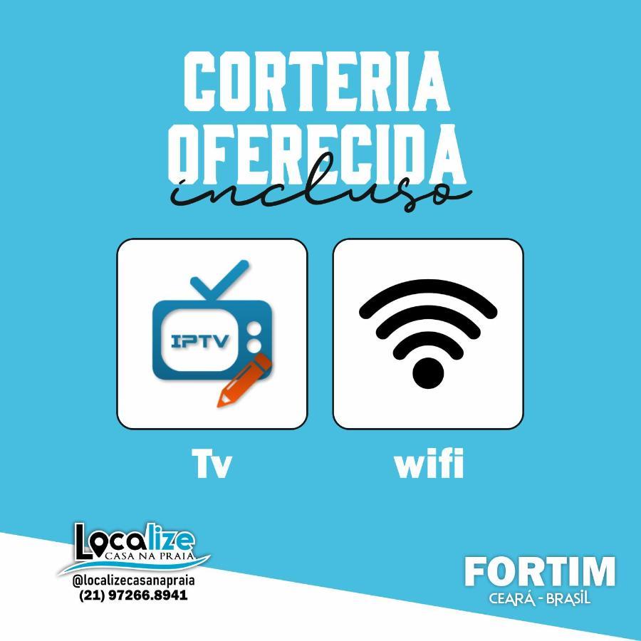 Localize Casa Na Praia Fortim Exterior photo